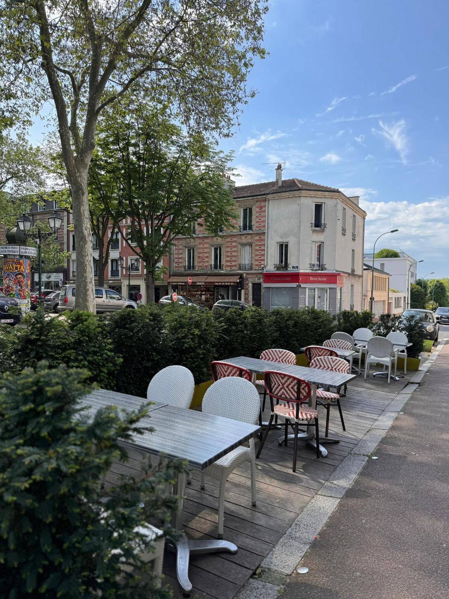 Le Vésinet Hotel Paris Vesinet- Logis Hotel Restaurant מראה חיצוני תמונה